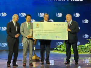 تسليم جائزة الحسن الثاني الكبرى العالمية للماء: تكريم للتزام الفاو بالأمن الغذائي