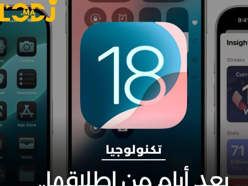 إصدارات أنظمة أبل البرمجية الجديدة iPadOS 18 وiOS 18