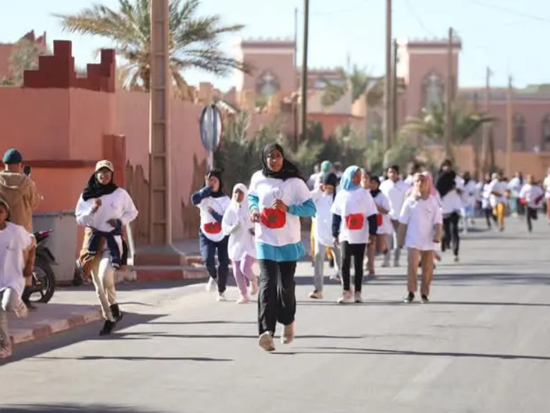 زاكورة تحتضن المحطة الثانية من "خطوات النصر النسائية" بمشاركة واسعة.