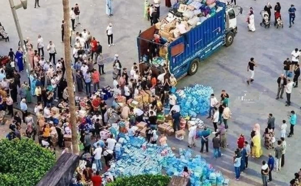 المغاربة هبوا لتلبية نداء الضمير لإنقاذ ومساعدة ضحايا زلزال الحوز