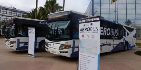 خط جديد aerobus يربط وسط الدار البيضاء بمطار محمد الخامس الدولي