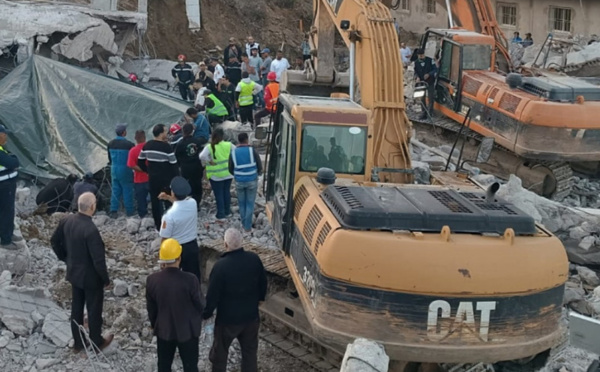 انهيار عمارة في طنجة: انتشال جثة الحارس وفتح تحقيق لمعرفة ملابسات الحادث